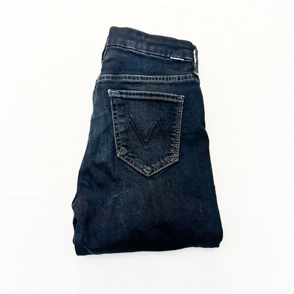 Mother High Waisted Looker Coffee, Tea or Me? Dark Wash Denim Jeans Size 25 - Picture 1 of 11